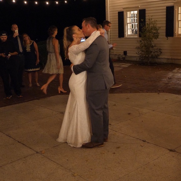 Mikaella Ivory Wedding Dress